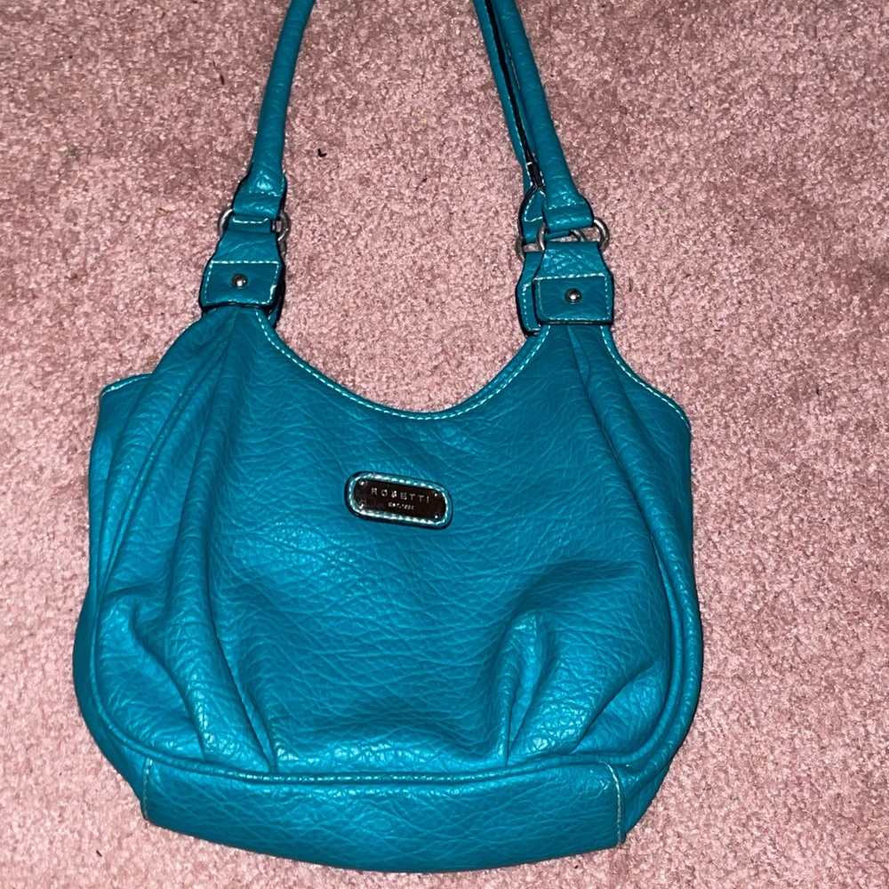 Rossetti turquoise handbag